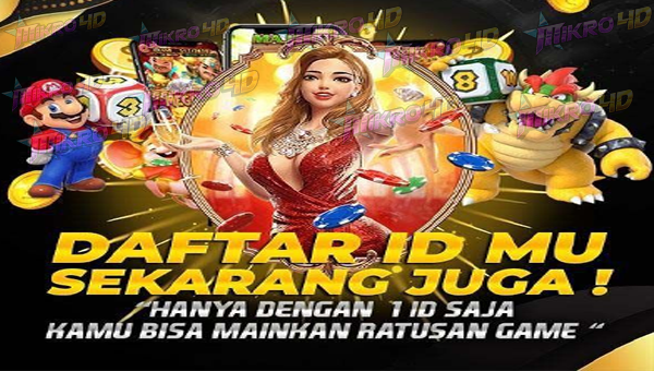 Daftar ID mu sekarang juga!! Hanya dengan 1 ID saja bisa mainkan ratusan game